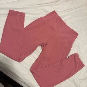 Pink lululemon leggings